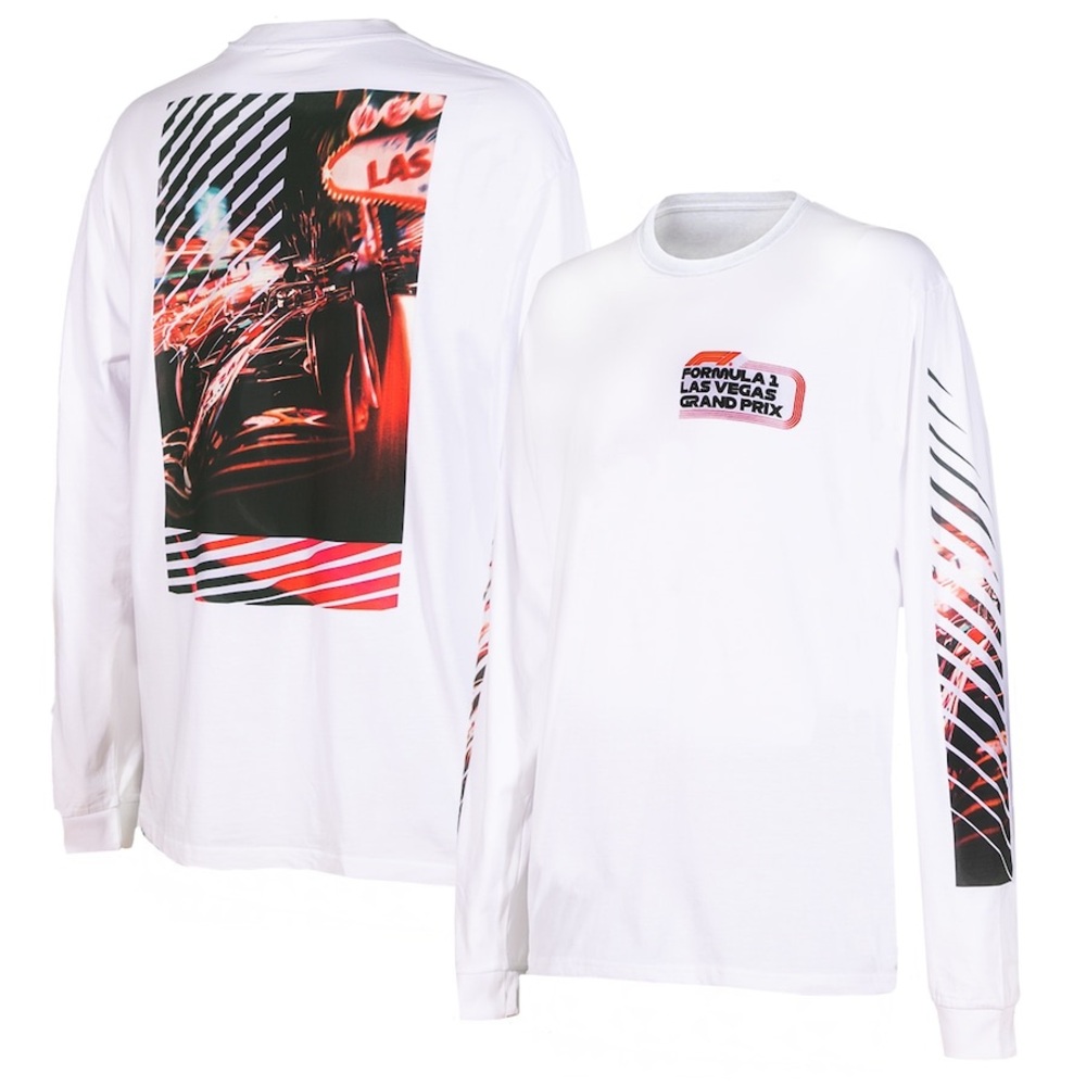 🏎️ NWOT! Formula 1 Unisex Las Vegas Grand Prix Long Sleeve TShirt